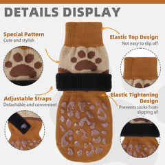 KOOLTAIL dog socks in soft fabric provide comfortable, breathable wear for daily adventures