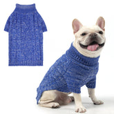 KOOLTAIL dog sweater front view for cozy cold-weather walks.