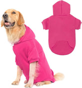 KOOLTAIL hoodie básico suave para perro, ideal para paseos fríos.