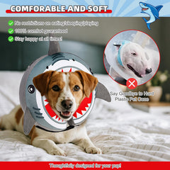 KOOLTAIL lion-shaped-anti-licking-design provides wider neck protection.