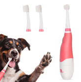 KOPBTBOY dog-cat-electric-toothbrush assembled for gentle at-home dental care for small pets.