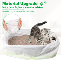 Kovevo liner uses tear-resistant material to help contain mess during cleanup.