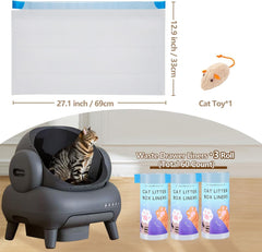 KropBom 13x27 inch liners ready for use.