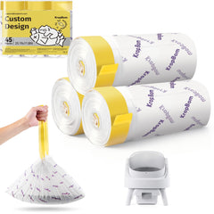 KropBom 45-count auto scooper liners for PetPivot compatibility and easy changes