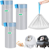 KropBom 59-count cat litter bags packaging ready for quick deployment and mess-free waste handling.