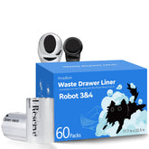 KropBom 60-pack litter bags custom-fit for LBR4 precision fit simplifies waste disposal