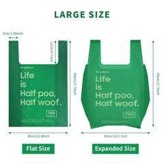 KropBom bolsas recicladas 70% para manejo responsable de desechos