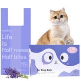 KropBom lavender scented litter bag pack for odor control and bulk value