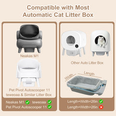 KropBom drawstring seal enables hygienic disposal and odor control.