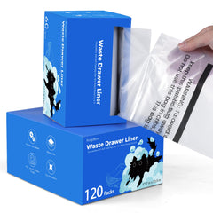 KropBom litter bag rolls 60-count ready for quick fit and disposal in busy homes