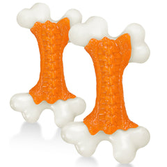 Kseroo dog toys 2 pack rugged chew closeup for aggressive chewers