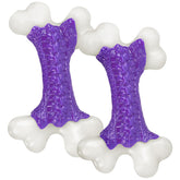 Kseroo Tough Dog Toys 2-pack pack shot shows durable chews for aggressive chewers during indoor play