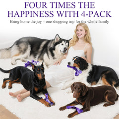 KSEROO X indestructible chew toy pack showcases four ultra-tough designs