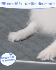 KSIIA 23x17 inch bed fits small crates and pets up to 20 lbs