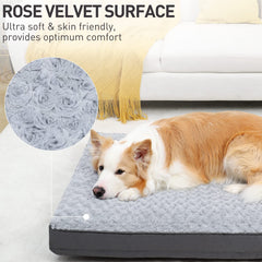 KSIIA orthopedic-egg-crate foam supports joints for comfortable rests