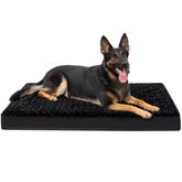KSIIA dog crate bed waterproof cover keeps liquids contained for easy cleaning.