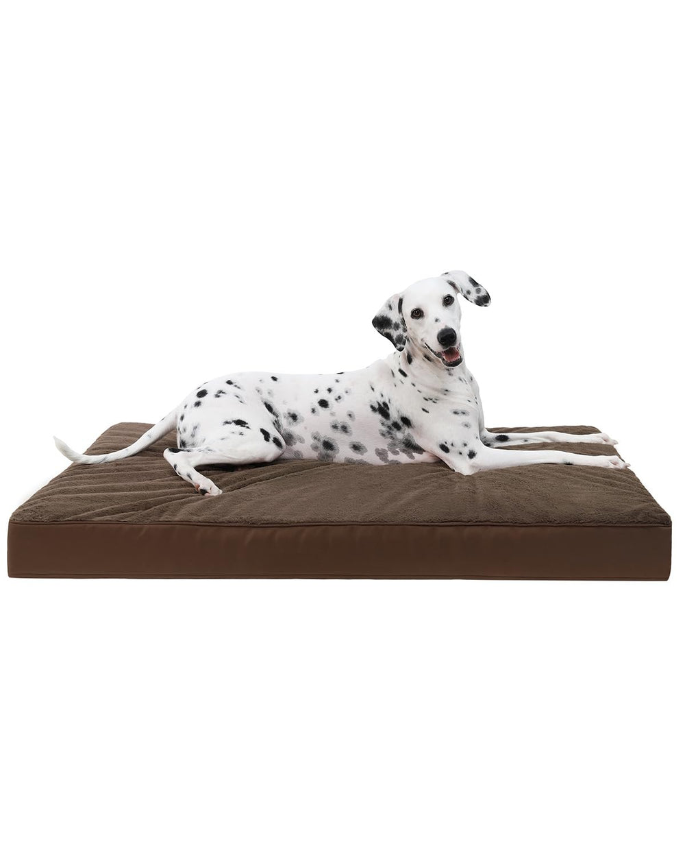 KSIIA orthopedic dog bed with egg crate foam for joint support and comfort