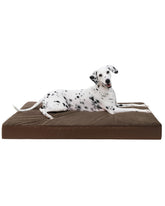 KSIIA orthopedic dog bed with egg crate foam for joint support and comfort