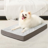KSIIA orthopedic dog bed with egg crate foam providing supportive comfort