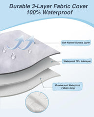 KSIIA machine-washable cover simplifies hygiene after meals or accidents.