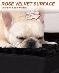 KSIIA dog crate bed waterproof cover keeps the filling dry and crate clean.