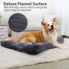 KSIIA anti-slip bottom keeps the kennel bed secure during pets' steps.