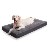 KSIIIA dog crate bed rose velvet close-up with plush softness for cozy naps