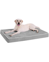 KSIIA orthopedic dog bed with egg-foam highlights structured joint support and comfort