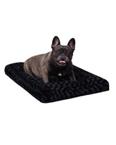 KSIIA washable dog bed with anti-slip bottom for secure crate placement and calmer pets