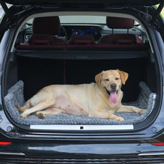Ksiliup dog bed dense cushioning offers extra comfort for longer trips