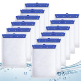 Kucbraly aquarium filter cartridge 12-pack ready-to-use for Tetra Whisper