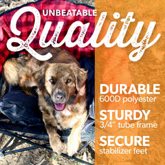 Kuma Lazy Bear Dog Bed use in tent offers a cozy retreat after day hikes.