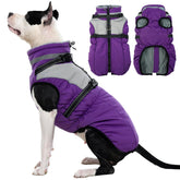 Kuoser dog coat with built in harness for secure walks