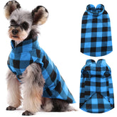 Kuoser dog fleece vest fabric closeup shows soft warmth for chilly days