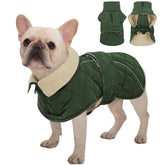 Kuoser dog jacket warmth-inside fleece delivers cozy insulation during chilly strolls.