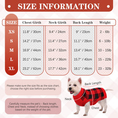 Kuoser dog sweater back view showing snug flexible fit.