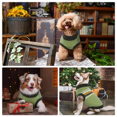 Kuoser dog sweater sleeveless cut emphasizes freedom of movement during play