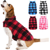Kuoser dog winter coat windproof fabric close-up for cold-weather protection during walks.
