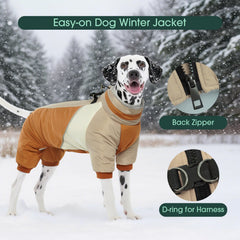 Kuoser Fullbody reflective-strips night-visibility emphasizes safety during evening walks.