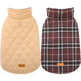 Kuoser warm dog coat during winter stroll keeps large breeds comfortable in cold weather