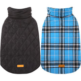 Kuoser waterproof dog coat front view shows all-weather warmth and protection