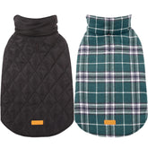 Kuoser waterproof dog coat with windproof outer layer for windy walks.