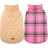 Kuoser waterproof dog coat with windproof fabric for weather protection during outdoor walks.