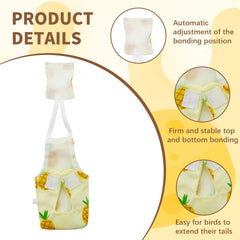 KURTOPLLY bird diaper waterproof inner highlights leak protection