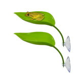 KVZVK tree frog leaf platform 3pcs green for natural climbing and basking