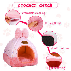 Kwerdas Bunny Bed removable cushion enables easy cleaning