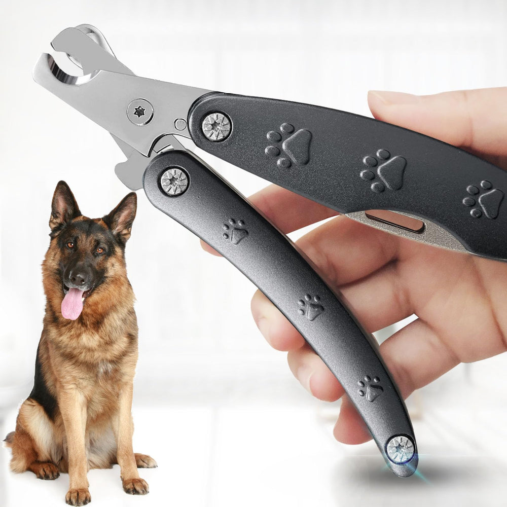 KXCDTECH silent nail trimmer blade close-up for smooth cuts.