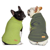 KYEESE 2Pack dog sweater front view shows cozy, stretchy warmth for small dogs.