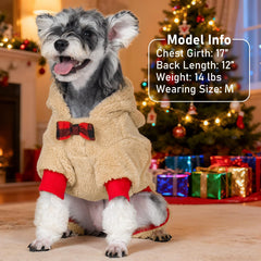 KYEESE dog pajamas full-body coverage keeps pet warm indoors
