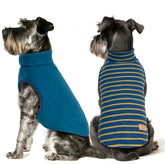KYEESE dog sweater pack solid back view shows stretchy cozy fabric for all-day wear